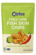 Chili Lime Fish Skin Chips 60g | Keropok Kulit Ikan Pedas