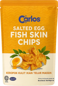 Salted Egg Fish Skin Chips 60g | Keropok Kulit Ikan Telur Masin
