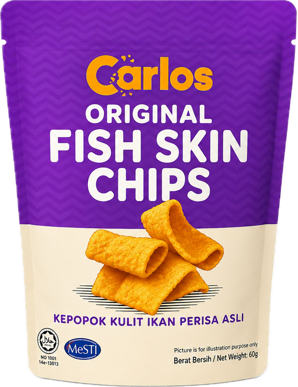 Original Fish Skin Chips 60g